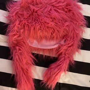 Pink winter hat